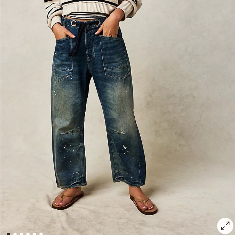 Truest Blue Moxie Jean - Free People